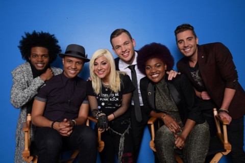 AMERICAN IDOL XIV: TOP 6: L-R: Quentin Alexander, Rayvon Owen, J