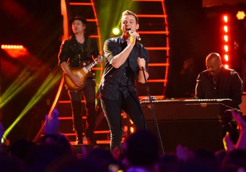 Clark Beckham performs on AMERICAN IDOL