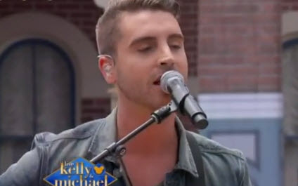 American Idol Winner Nick Fradiani on Live! With Kelly & Michael