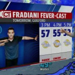 Nick Fradiani gives us the weather