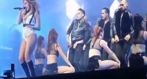Jennifer Lopez performs in Morocco (YouTube)
