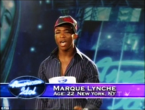 Former American Idol semi-finalist Marque Lynche (FOX)