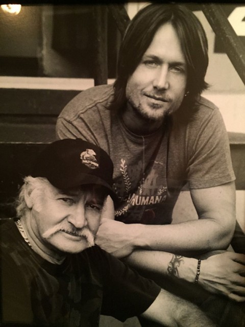 Keith Urban and father Bob Urban (Facebook)