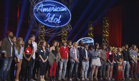 American Idol 2016 Hopefuls in Hollywood