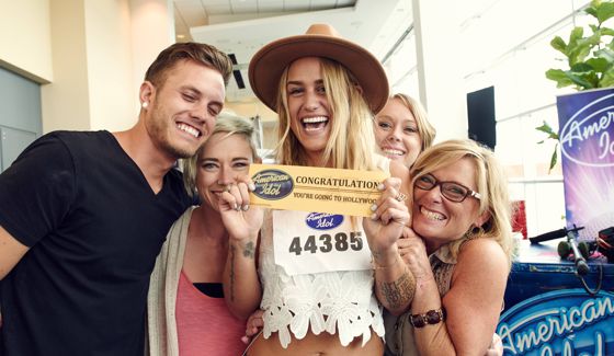 American Idol Hopeful earns a Golden Ticket