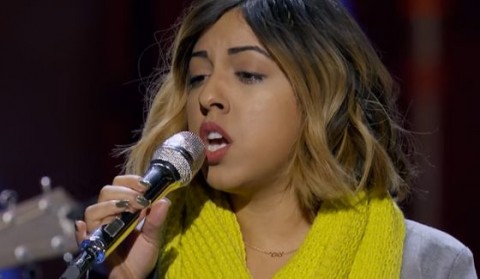 Jessica Cabral sings on American Idol 2016