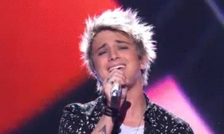 Dalton Rapattoni performs on American Idol 2016 (FOX)