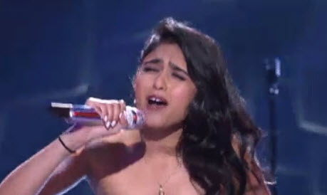 Sonika Vaid performs on American Idol 2016 (FOX)