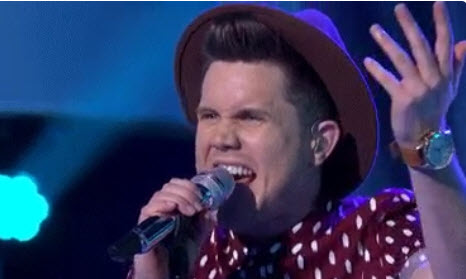 Trent Harmon performs on American Idol 2016 (FOX)