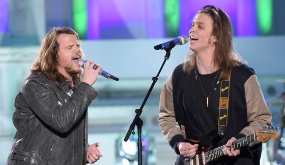 James VIII and Caleb Johnson rock on American Idol