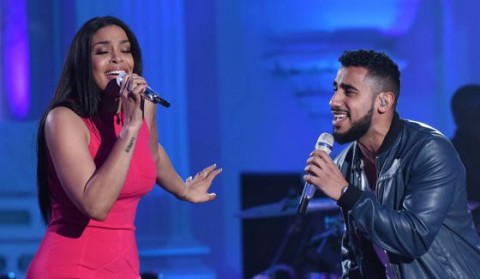 Jordin Sparks sings with Manny Torres on American Idol 2016