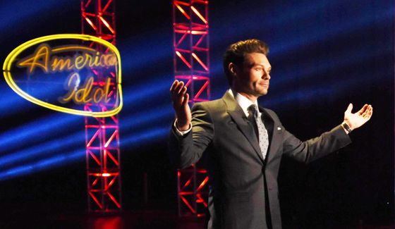 Ryan Seacrest hosts American Idol