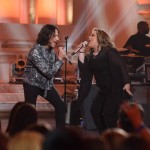 Constantine Maroulis and contestant Shelbie Z