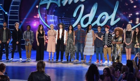 Top 14 contestants on American Idol