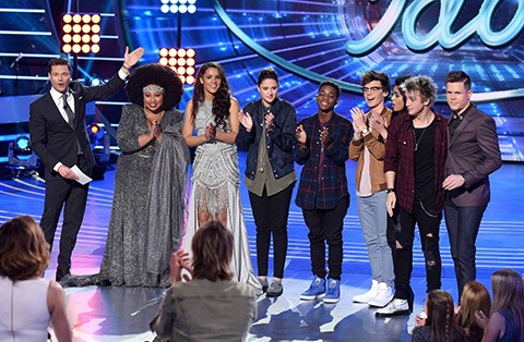 The American Idol 2016 Top 8. Fox Photo