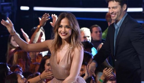 Jennifer Lopez and Harry Connick Jr on American Idol