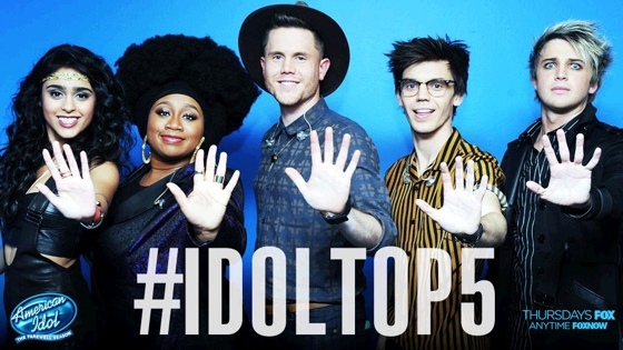 American Idol 2016 Top 5 finalists