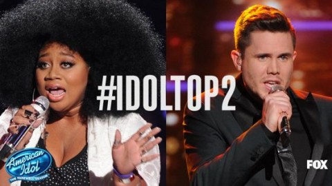 American Idol's final Top 2 with La'Porsha and Trent