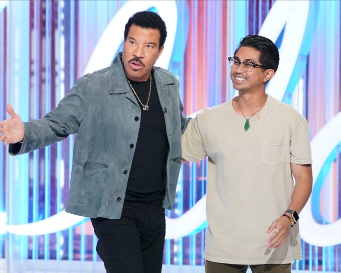 L-Rich and Lionel Richie on American Idol 2023