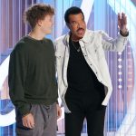 Aiden Adair, Lionel Richie on American Idol 2023