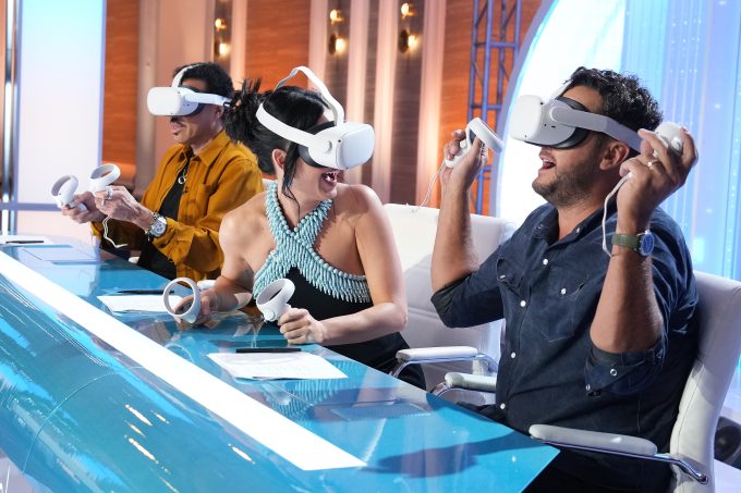 Lionel Richie, Katy Perry, and Luke Bryan on American Idol 2023