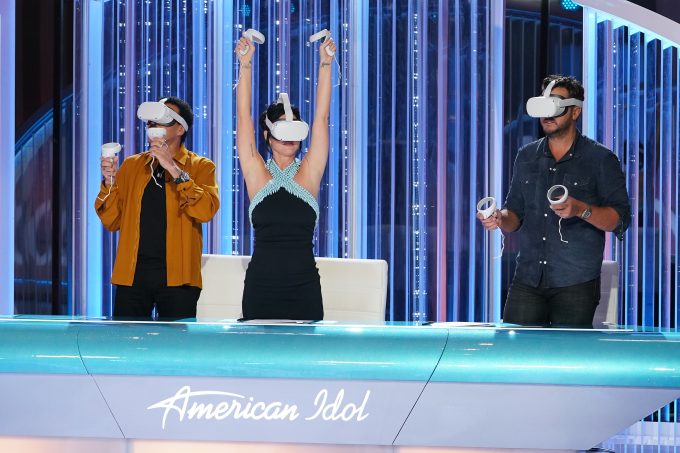 Lionel Richie, Katy Perry, and Luke Bryan on American Idol 2023