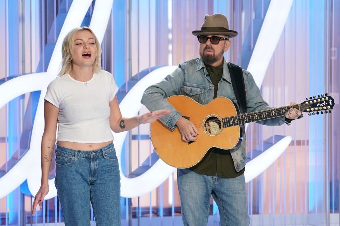 Kaya Stewart, Dave Stewart on American Idol 2023