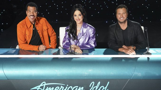 Lionel Richie, Katy Perry, Luke Bryan on American Idol