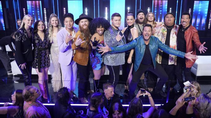 The American Idol 2023 Top 10 and judges