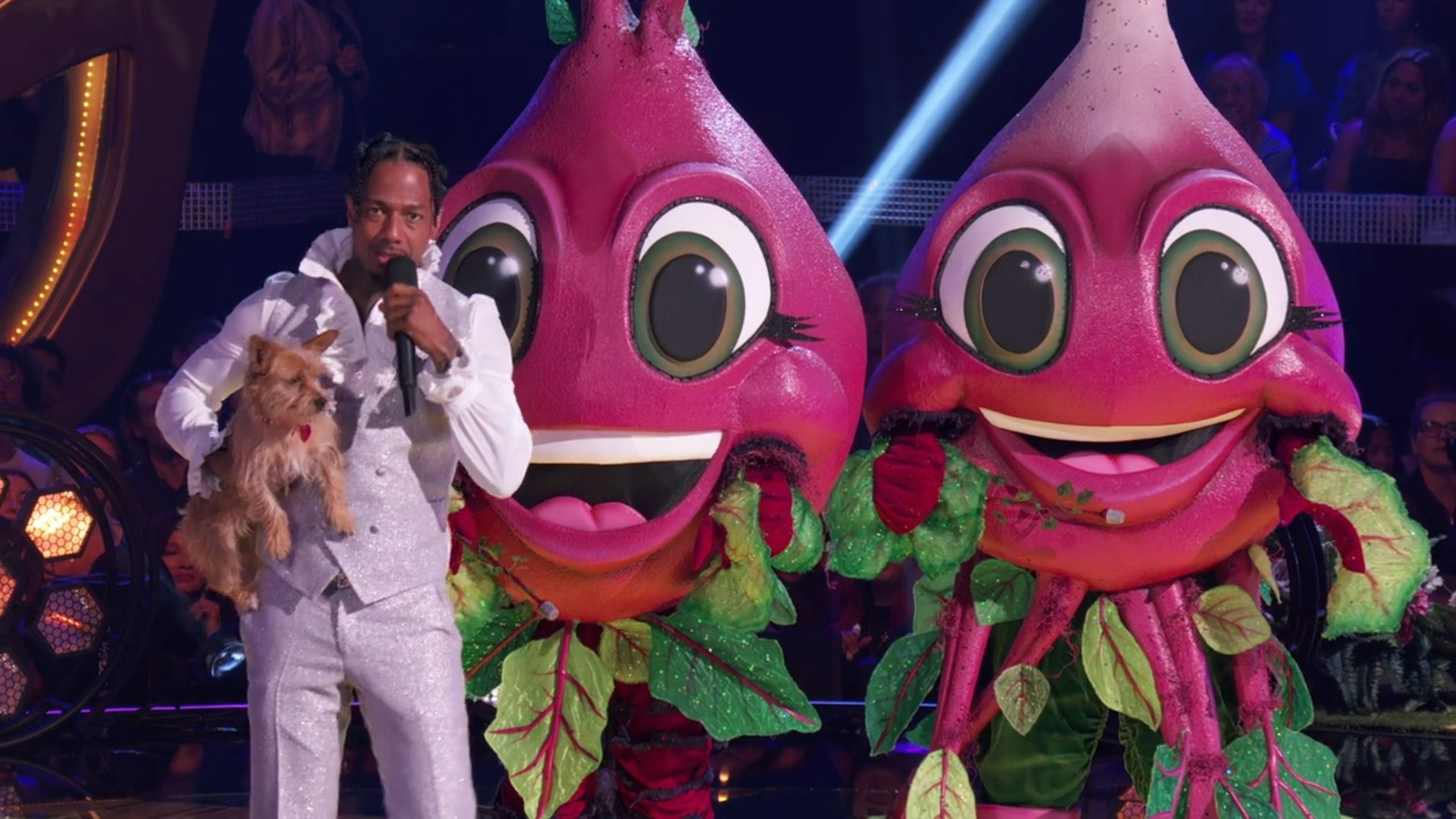 The Masked Singer-The Beets and Nick Cannon